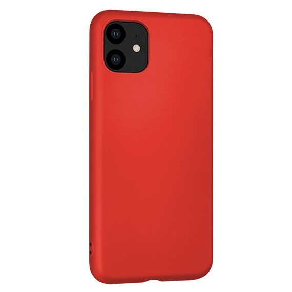 Apple iPhone 11 Kılıf CaseUp Matte Surface Kırmızı 2